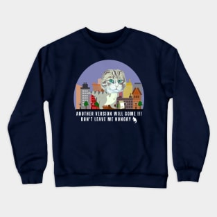 Cat dinosaur Crewneck Sweatshirt